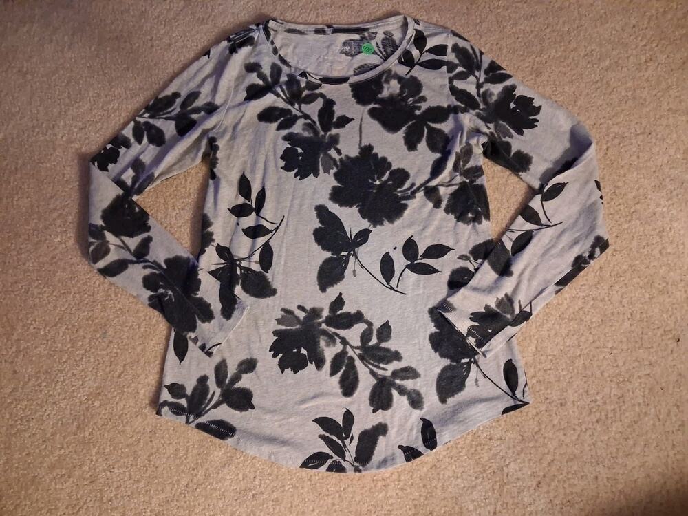 Women's Sonoma Floral Long Sleeve Tee Size XS